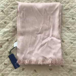 New pale pink scarf